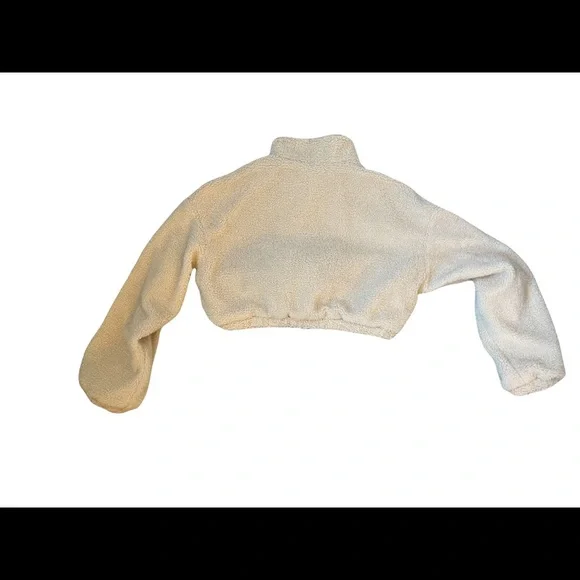 Crop Teddy jacket - Picture 2 of 3